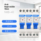 Chint NXB-40 DPN 소형 차단기 6~40A, Icn=4500A의 회로 보호 AC230V 사용을 위한 1P+N 18mm 단 하나 단위