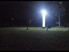 COLUMUS 비상 조명 부풀이 타워 HMI1000W 360° 반짝이 없는 야외 휴대용