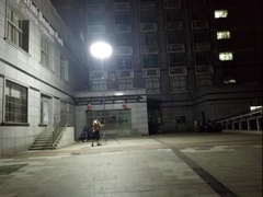 600W LED 안전 풍선 조명 타워: 도로 및 건물 수리 조명에 적합