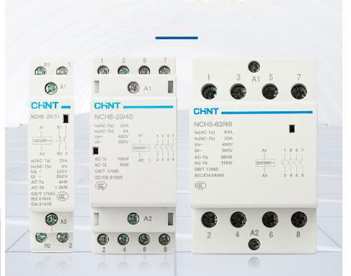모듈 1 3 4 2명의 폴란드 AC 접촉기, 가정 AC 접촉기 20A 25A 40A 63A 230V/400V IEC 61095