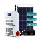 15KW 태양발전기 시스템 홈 오프 그리드 열 광기전성 완료는 220v 고전력에서 설정했습니다