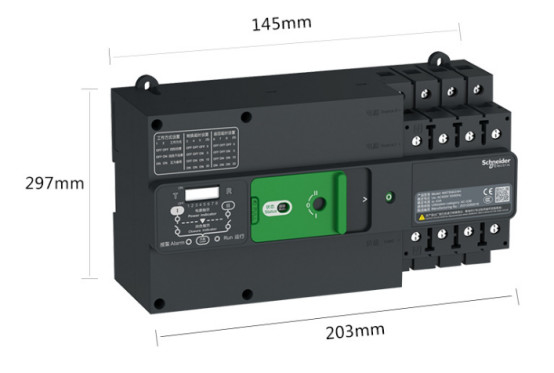 IEC 60947-6-1 WATSN 컴플라이언트 100-630A 기상 방지 배포 상자 전자기장 레벨 3