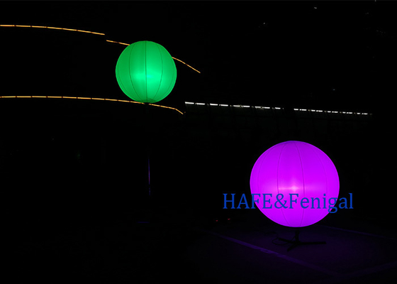 400w 600w RGB 펌파이블 LED 라이트 캠핑 파티 야외 장식 1-3M 커스텀