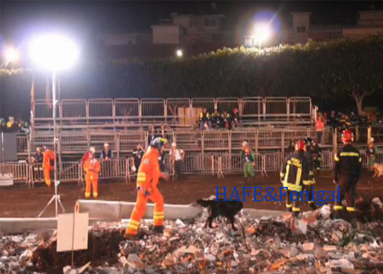 큰 영역 조명 구조 911 조명 400W LED 휴대용 조명 지원 사용자 정의