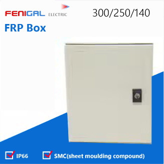 SMC 폴리에스터 FRP 상자 220/380V 전력 분배 상자 IP66 방수 전기 상자