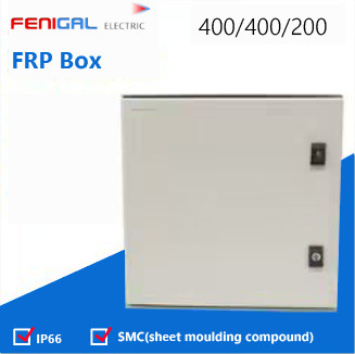 SMC 폴리에스터 FRP 상자 220/380V 전력 분배 상자 IP66 방수 전기 상자