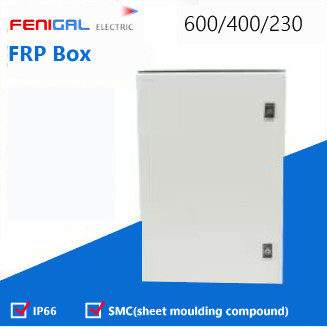 SMC 폴리에스터 FRP 상자 220/380V 전력 분배 상자 IP66 방수 전기 상자