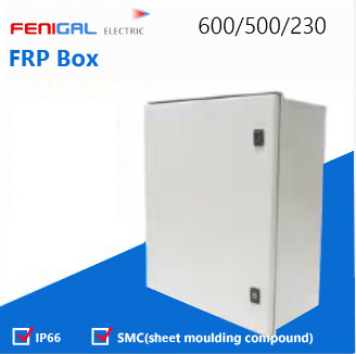 SMC 폴리에스터 FRP 상자 220/380V 전력 분배 상자 IP66 방수 전기 상자