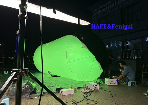 3.6kw 튜브 헬륨 RGBW LED DMX CRMX 제어 필름 영화관 풍선 조명