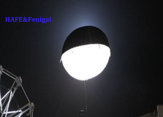 스피어 1.8kw 4.2m/14foot 헬륨 LED DMX CRMX 제어 필름 영화관 풍선 빛