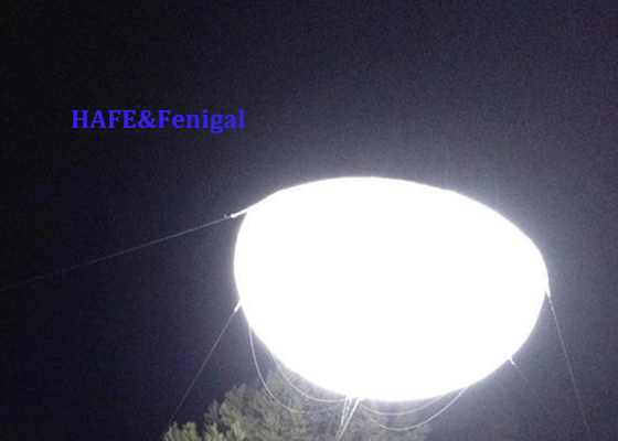 엘립스 3.6kw 헬륨 공기 가득 차 있는 디밍 할 수 있는 LED DMX CRMX 제어 필름 풍선 빛