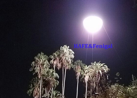 엘립스 3.6kw 헬륨 공기 가득 차 있는 디밍 할 수 있는 LED DMX CRMX 제어 필름 풍선 빛