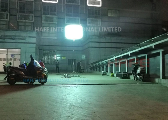 HAFE 400W LED 풍선 조명, 작업 현장 안전 및 시야 확보