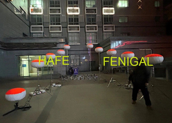 폴리실크 소재 SUN 480W LED 풍선 조명 아스팔트 포장 및 건설 현장용