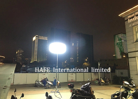 폴리실크 소재 SUN 480W LED 풍선 조명 아스팔트 포장 및 건설 현장용