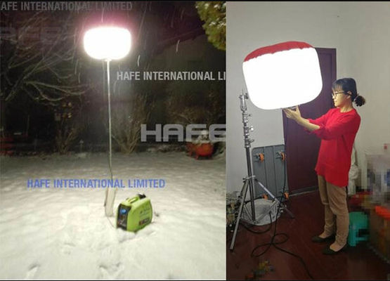 휴대용 반짝이 없는 산업용 480W SUN LED 풍선 조명 사용자 정의 안전 조명