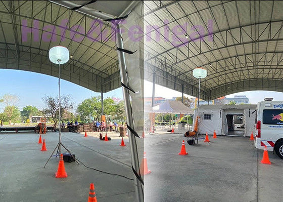 안전하고 효율적인 야간 조명 HAFE 1000W LED 풍선 조명 - 고속도로 작업용