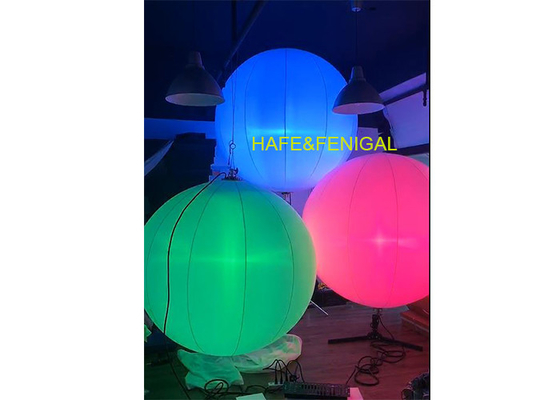 다이아1.6m / 5.2ft 400W LED RGBW 색상 변경 풍선 빛 DMX 제어