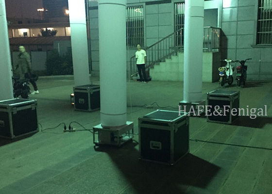 COLUMUS HMI1000W 펌플 가능한 비상 조명 타워 360° 반짝임 없는 야외 휴대용 솔루션