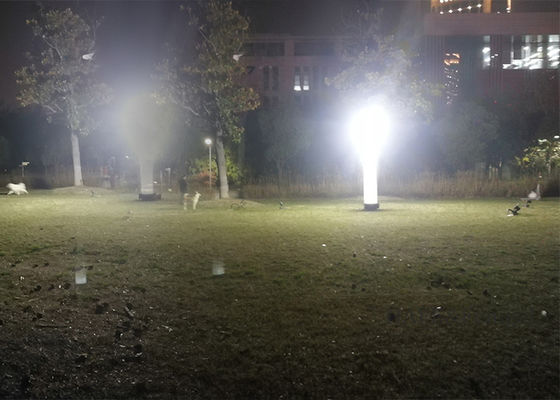 반짝이 없도록 붓는 조명 타워 야외 휴대용 사용을위한 1200W 60HZ 비상 시스템