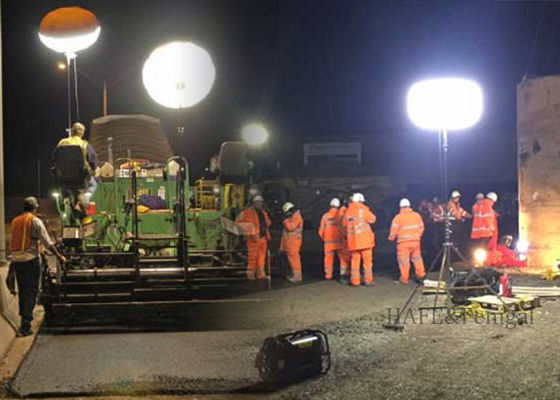 800W 디밍 가능한 LED 풍선 조명 타워, 야간 구조 맞춤형, 건설 안전