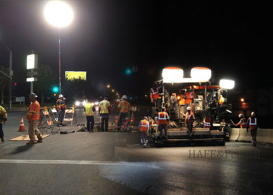 800W 디밍 가능한 LED 풍선 조명 타워, 야간 구조 맞춤형, 건설 안전