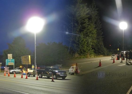 400W LED 펌프 라이트 타워 작업 영역을 위한 부드러운 빛