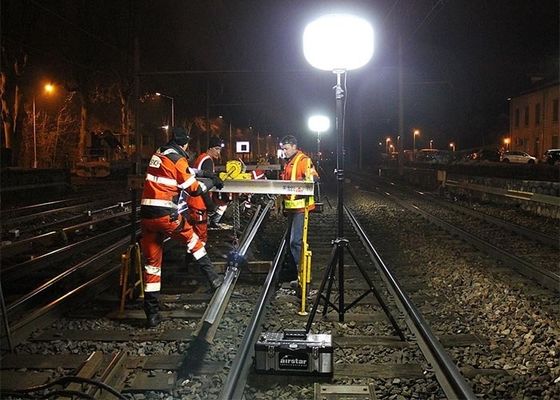 400W LED 펌프 라이트 타워 작업 영역을 위한 부드러운 빛