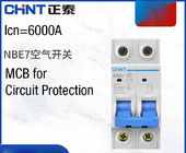 Chint NBE7의 NB7 소형 차단기 6~63A, 80~125A, 1P, 2P, 3P, 회로 보호 AC220, 230V의 240V 사용을 위한 4P