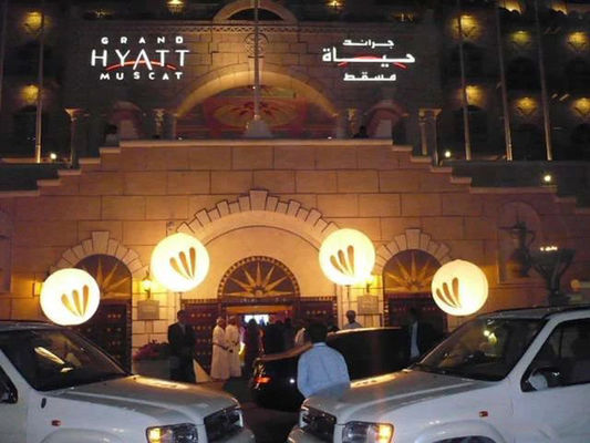 Airstar 결정 유형이 HMI 575W 영화 급료 사건 팽창식 지도한 풍선에 의하여 점화합니다