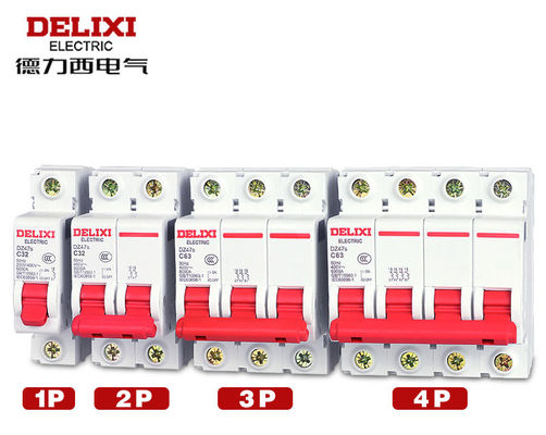 DZ47s 소형 차단기, 전기 차단기 1~63A 80~125A