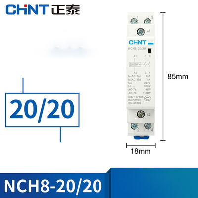 모듈 1 3 4 2명의 폴란드 AC 접촉기, 가정 AC 접촉기 20A 25A 40A 63A 230V/400V IEC 61095